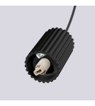 Sollux Lampa wisząca HALO 1 czarna SL.1714 Sollux Lampa wisząca HALO 1 czarna SL.1714