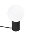 Lampy stołowe dekoracyjne - Sollux Lampa biurkowa HALO czarna SL.1716 - product 1