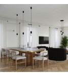 Lampy stołowe dekoracyjne - Sollux Lampa biurkowa HALO czarna SL.1716 - product 11