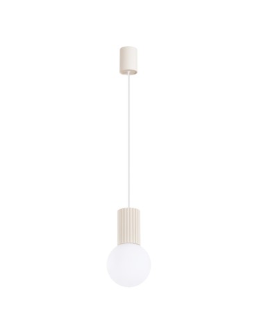 Sollux Lampa wisząca HALO 1 beżowa SL.1719