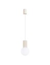 Sollux Lampa wisząca HALO 1 beżowa SL.1719