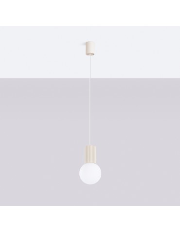 Sollux Lampa wisząca HALO 1 beżowa SL.1719 - produkt 2