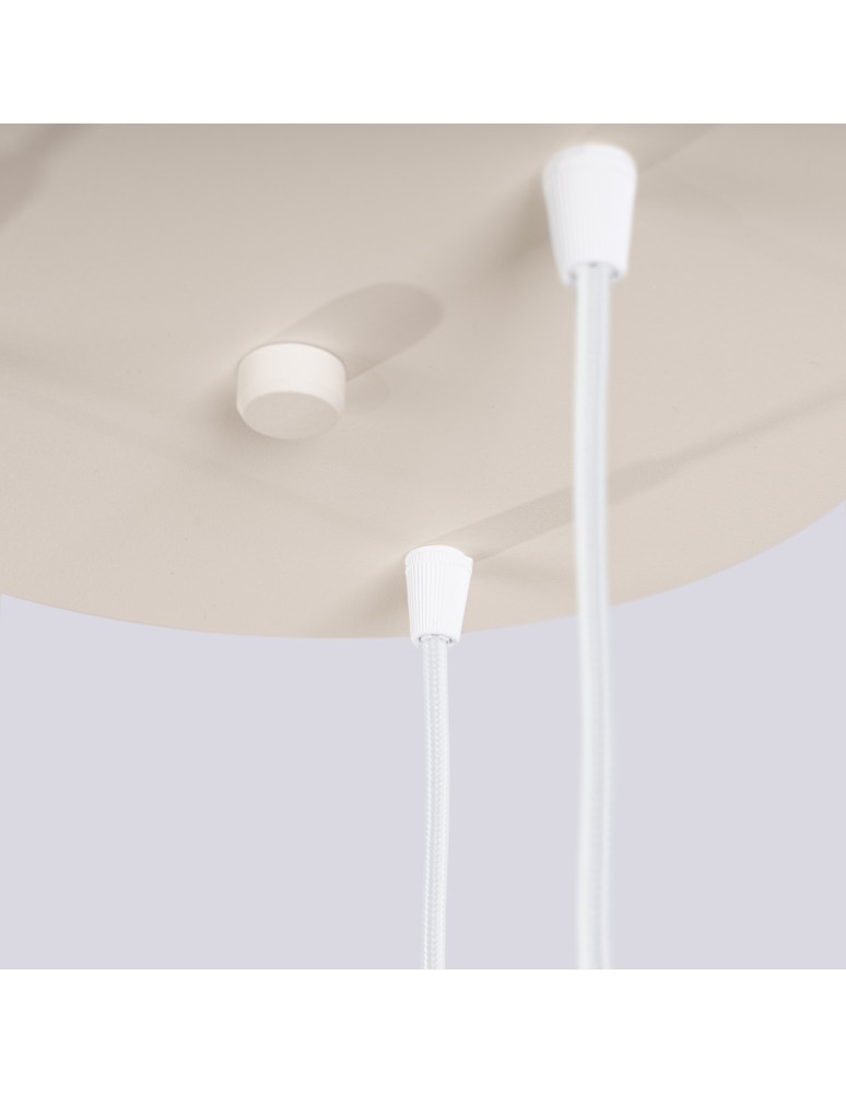 Sollux Lampa wisząca HALO 3P beżowa SL.1720