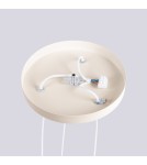 Lampy wiszące kule - Sollux Lampa wisząca HALO 3P beżowa SL.1720 - product 8
