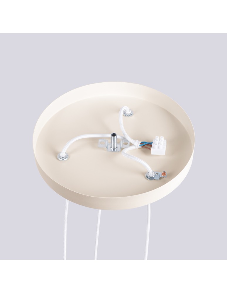 Sollux Lampa wisząca HALO 3P beżowa SL.1720