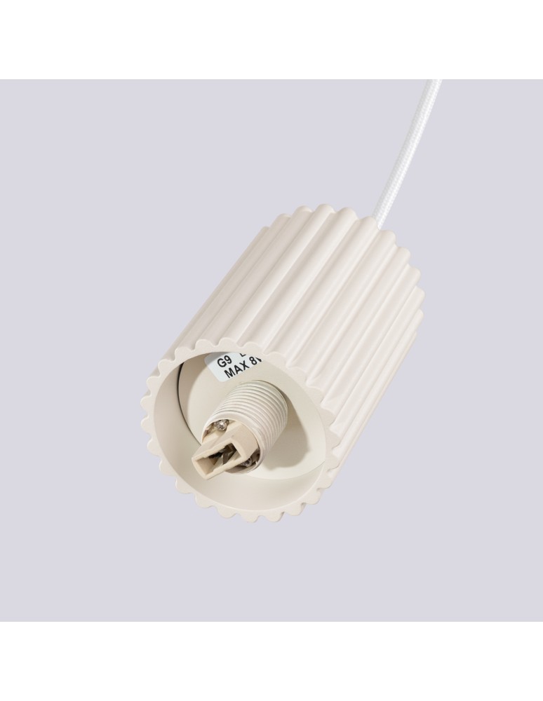 Sollux Lampa wisząca HALO 3P beżowa SL.1720