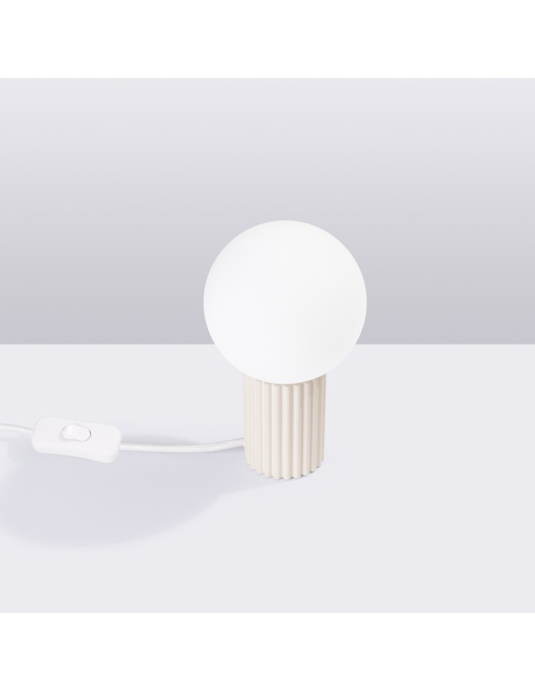 Sollux Lampa biurkowa HALO beżowa SL.1721 Sollux Lampa biurkowa HALO beżowa SL.1721