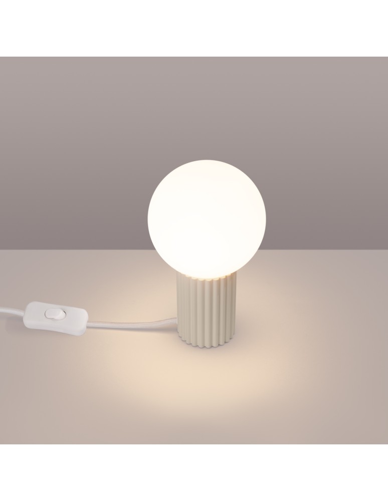 Sollux Lampa biurkowa HALO beżowa SL.1721 Sollux Lampa biurkowa HALO beżowa SL.1721