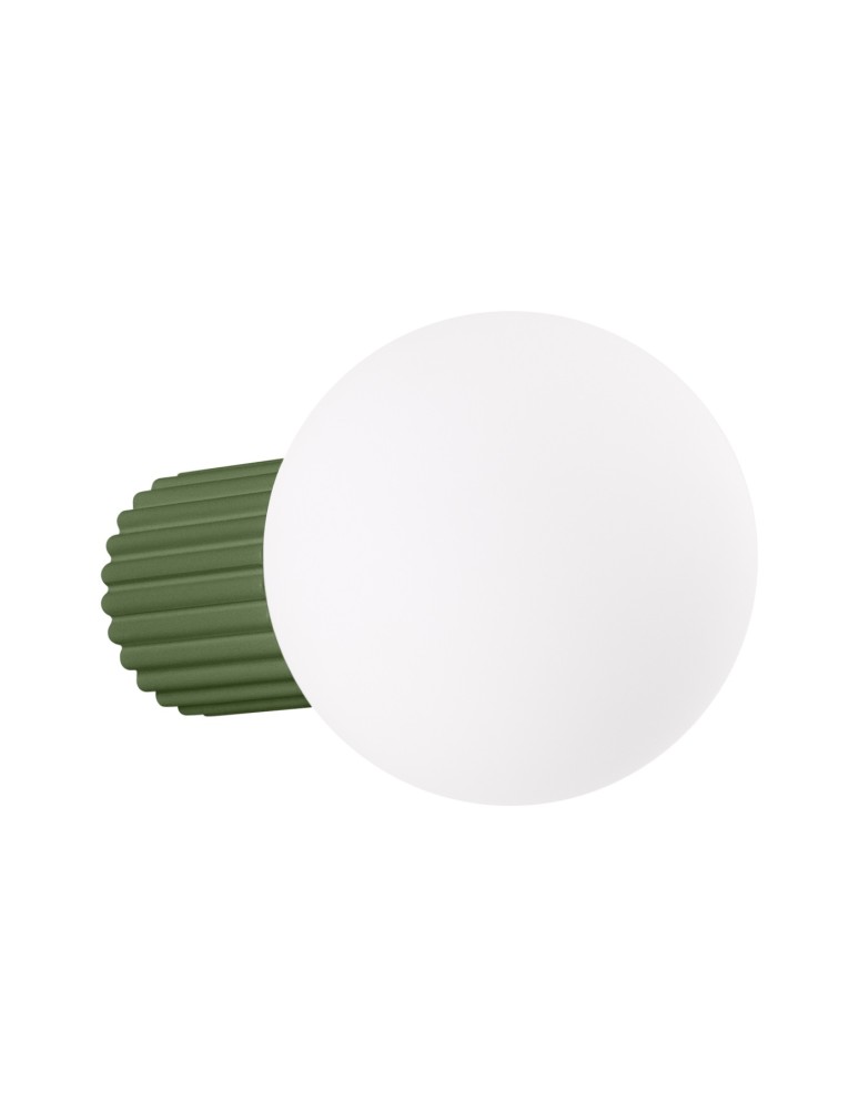 Sollux Kinkiet HALO zielony oliwkowy IP44 SL.1722 Sollux Kinkiet HALO zielony oliwkowy IP44 SL.1722