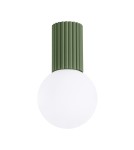 Sollux Plafon HALO zielony oliwkowy IP44 SL.1723 Sollux Plafon HALO zielony oliwkowy IP44 SL.1723