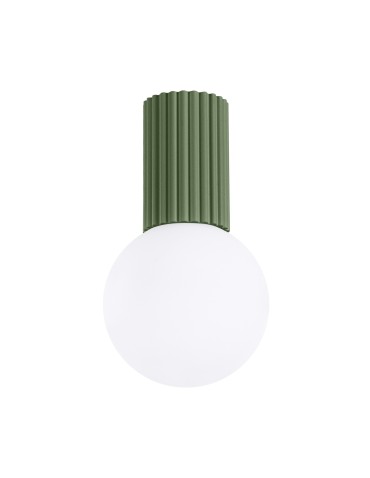 Sollux Plafon HALO zielony oliwkowy IP44 SL.1723