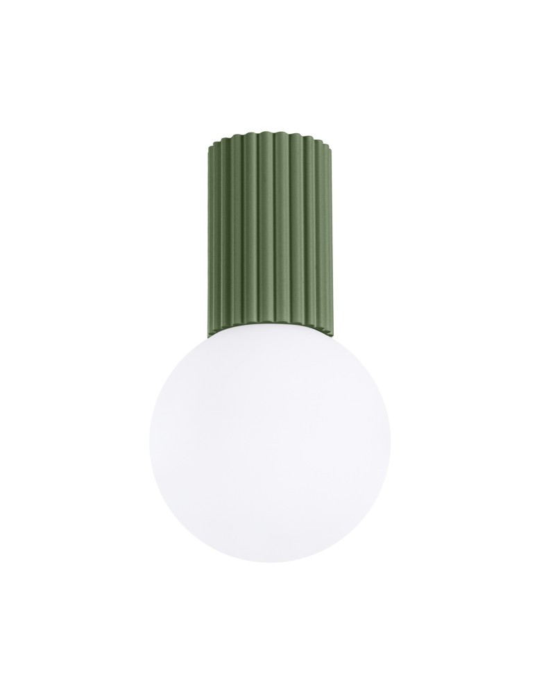 Sollux Plafon HALO zielony oliwkowy IP44 SL.1723 Sollux Plafon HALO zielony oliwkowy IP44 SL.1723