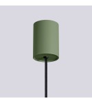 Sollux Lampa wisząca HALO 1 zielona oliwka SL.1724 Sollux Lampa wisząca HALO 1 zielona oliwka SL.1724