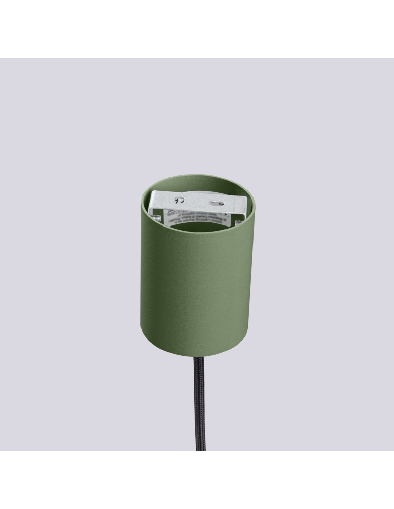 Sollux Lampa wisząca HALO 1 zielona oliwka SL.1724 Sollux Lampa wisząca HALO 1 zielona oliwka SL.1724