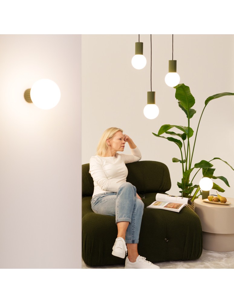 Sollux Lampa biurkowa HALO zielona oliwka SL.1726 Sollux Lampa biurkowa HALO zielona oliwka SL.1726