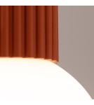 Sollux Plafon HALO ochra czerwona IP44 SL.1728 Sollux Plafon HALO ochra czerwona IP44 SL.1728