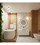 Sollux Plafon HALO ochra czerwona IP44 SL.1728 Sollux Plafon HALO ochra czerwona IP44 SL.1728