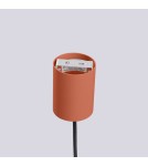 Sollux Lampa wisząca HALO 1 ochra czerwona SL.1729 Sollux Lampa wisząca HALO 1 ochra czerwona SL.1729