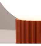 Lampy stołowe dekoracyjne - Sollux Lampa biurkowa HALO ochra czerwona SL.1731 - product 6
