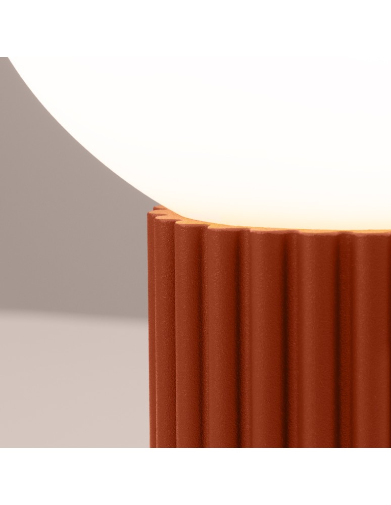 Sollux Lampa biurkowa HALO ochra czerwona SL.1731