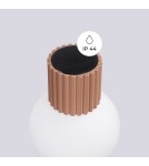 Sollux Kinkiet HALO mocca IP44 SL.1732 Sollux Kinkiet HALO mocca IP44 SL.1732