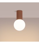 Sollux Plafon HALO mocca IP44 SL.1733 Sollux Plafon HALO mocca IP44 SL.1733