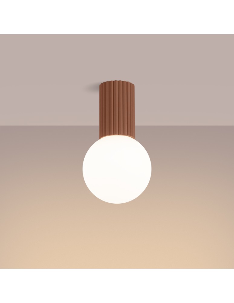 Sollux Plafon HALO mocca IP44 SL.1733 Sollux Plafon HALO mocca IP44 SL.1733