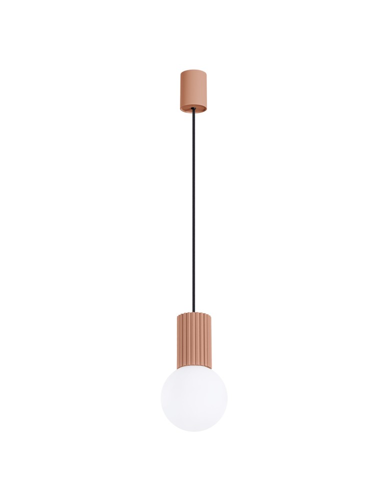 Sollux Lampa wisząca HALO 1 mocca SL.1734 Sollux Lampa wisząca HALO 1 mocca SL.1734