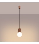 Sollux Lampa wisząca HALO 1 mocca SL.1734 Sollux Lampa wisząca HALO 1 mocca SL.1734