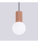 Sollux Lampa wisząca HALO 1 mocca SL.1734 Sollux Lampa wisząca HALO 1 mocca SL.1734