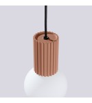 Sollux Lampa wisząca HALO 1 mocca SL.1734 Sollux Lampa wisząca HALO 1 mocca SL.1734