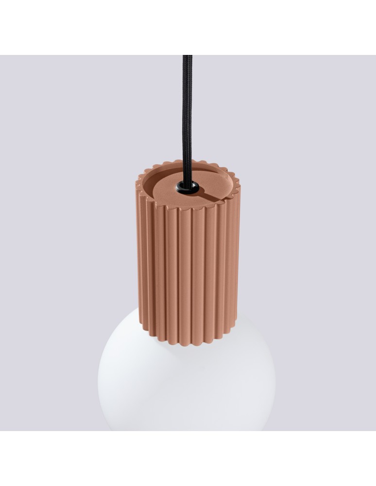 Sollux Lampa wisząca HALO 1 mocca SL.1734 Sollux Lampa wisząca HALO 1 mocca SL.1734
