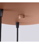 Sollux Lampa wisząca HALO 3P mocca SL.1735 Sollux Lampa wisząca HALO 3P mocca SL.1735