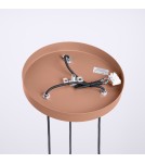 Sollux Lampa wisząca HALO 3P mocca SL.1735 Sollux Lampa wisząca HALO 3P mocca SL.1735