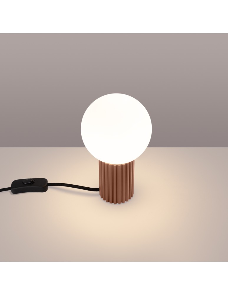 Sollux Lampa biurkowa HALO mocca SL.1736 Sollux Lampa biurkowa HALO mocca SL.1736