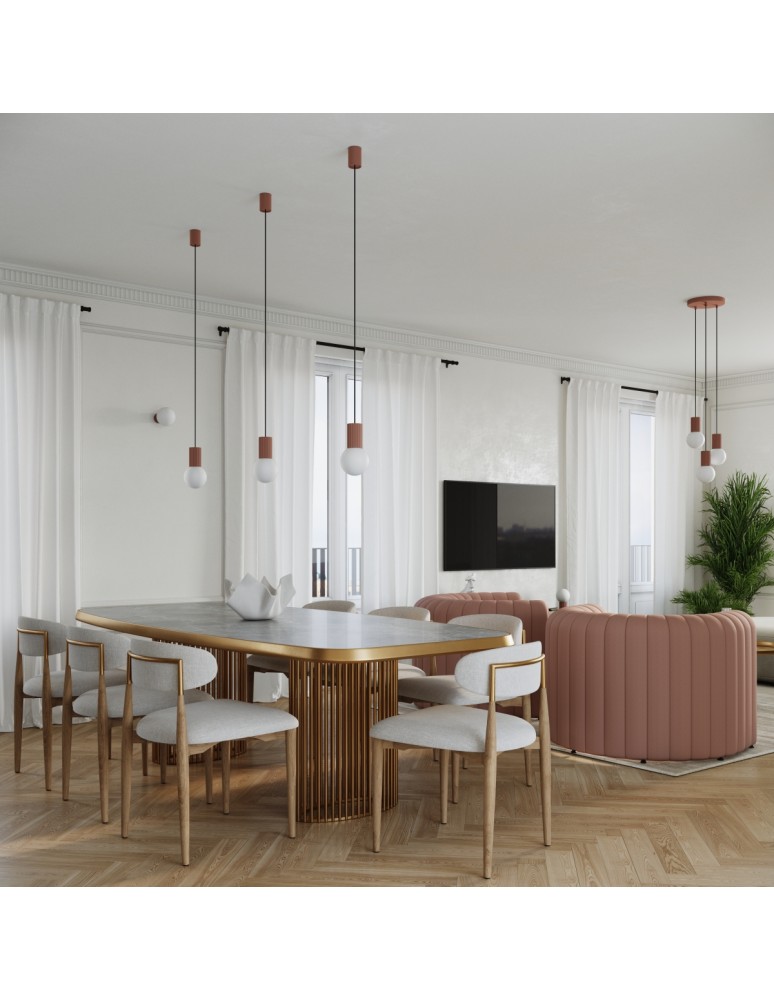 Sollux Lampa biurkowa HALO mocca SL.1736 Sollux Lampa biurkowa HALO mocca SL.1736