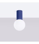 Sollux Plafon HALO ultramaryna IP44 SL.1738 Sollux Plafon HALO ultramaryna IP44 SL.1738