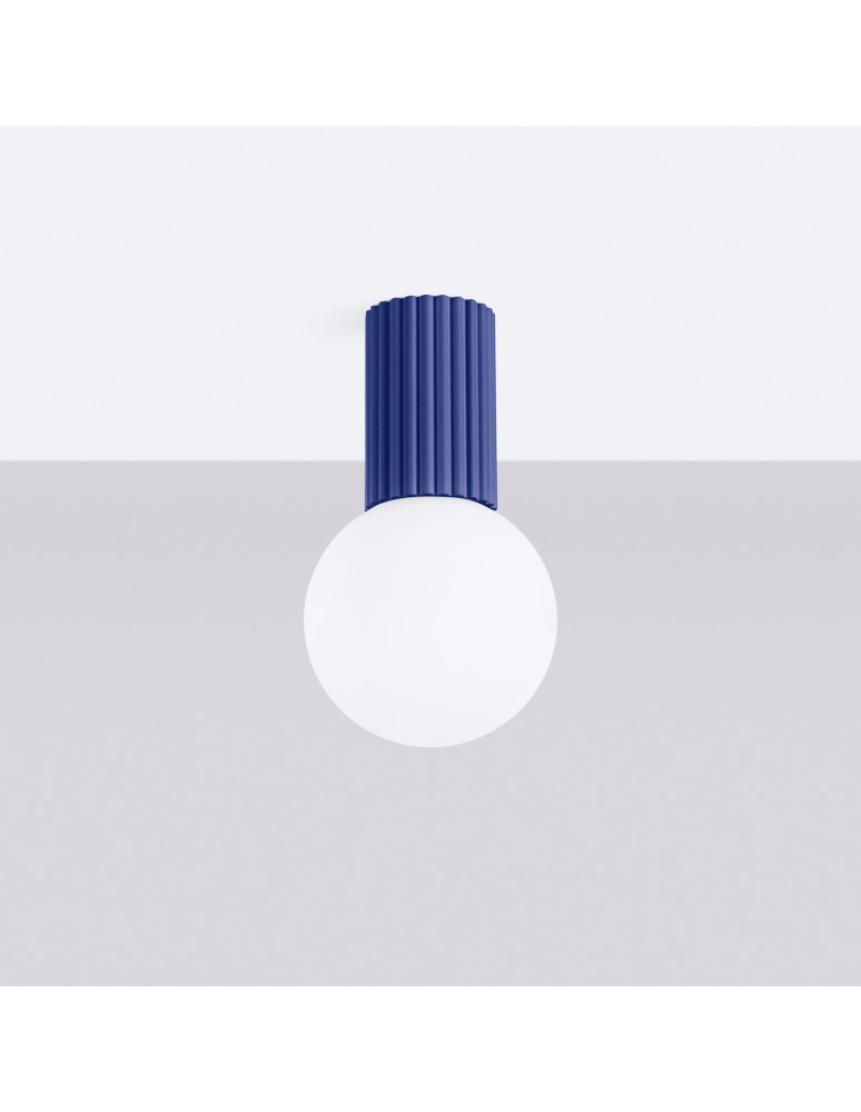 Sollux Plafon HALO ultramaryna IP44 SL.1738 Sollux Plafon HALO ultramaryna IP44 SL.1738