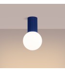 Sollux Plafon HALO ultramaryna IP44 SL.1738 Sollux Plafon HALO ultramaryna IP44 SL.1738