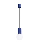 Sollux Lampa wisząca HALO 1 ultramaryna SL.1739 Sollux Lampa wisząca HALO 1 ultramaryna SL.1739