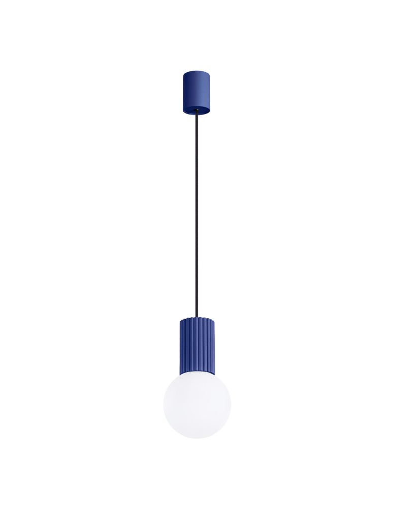 Sollux Lampa wisząca HALO 1 ultramaryna SL.1739 Sollux Lampa wisząca HALO 1 ultramaryna SL.1739
