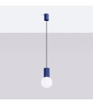 Sollux Lampa wisząca HALO 1 ultramaryna SL.1739 Sollux Lampa wisząca HALO 1 ultramaryna SL.1739