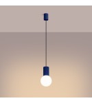 Sollux Lampa wisząca HALO 1 ultramaryna SL.1739 Sollux Lampa wisząca HALO 1 ultramaryna SL.1739