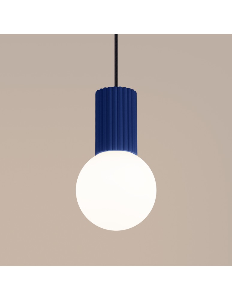 Sollux Lampa wisząca HALO 1 ultramaryna SL.1739 Sollux Lampa wisząca HALO 1 ultramaryna SL.1739