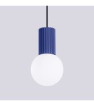 Sollux Lampa wisząca HALO 1 ultramaryna SL.1739 Sollux Lampa wisząca HALO 1 ultramaryna SL.1739