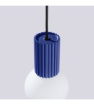 Sollux Lampa wisząca HALO 1 ultramaryna SL.1739 Sollux Lampa wisząca HALO 1 ultramaryna SL.1739