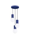 Sollux Lampa wisząca HALO 3P ultramaryna SL.1740