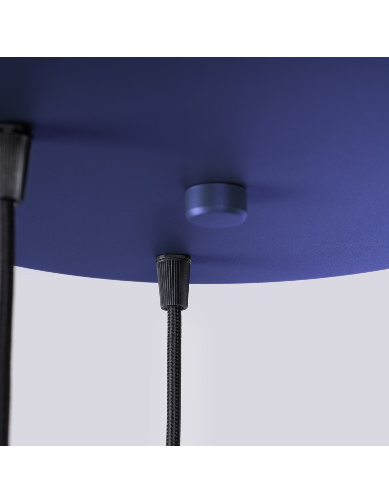 Sollux Lampa wisząca HALO 3P ultramaryna SL.1740 Sollux Lampa wisząca HALO 3P ultramaryna SL.1740