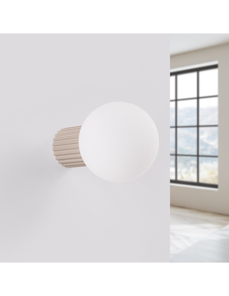 Sollux Kinkiet HALO taupe IP44 SL.1742 Sollux Kinkiet HALO taupe IP44 SL.1742