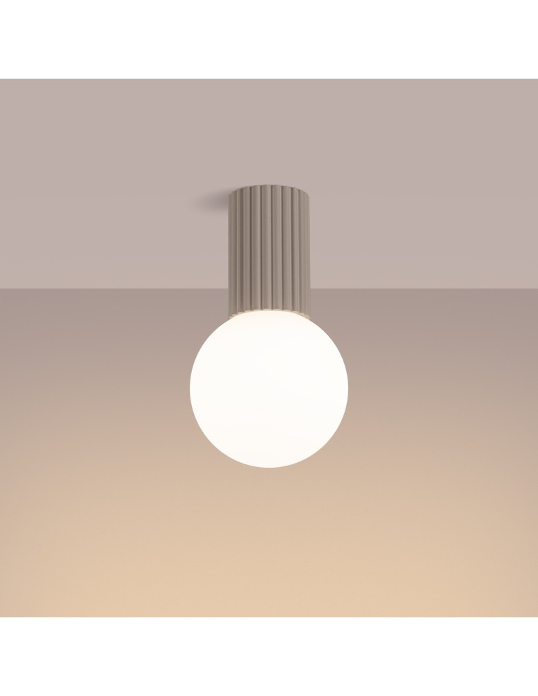 Sollux Plafon HALO taupe IP44 SL.1743 Sollux Plafon HALO taupe IP44 SL.1743